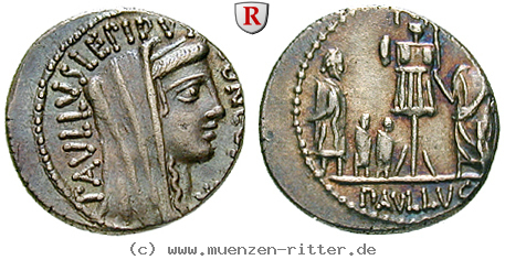 Klicken Sie auf das Bild um es auf Ihrem Rechner zu speichern l-aemilius-lepidus-paullus-denar/72286.jpg