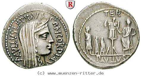 Klicken Sie auf das Bild um es auf Ihrem Rechner zu speichern l-aemilius-lepidus-paullus-denar/76484.jpg