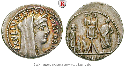 Klicken Sie auf das Bild um es auf Ihrem Rechner zu speichern l-aemilius-lepidus-paullus-denar/77652.jpg