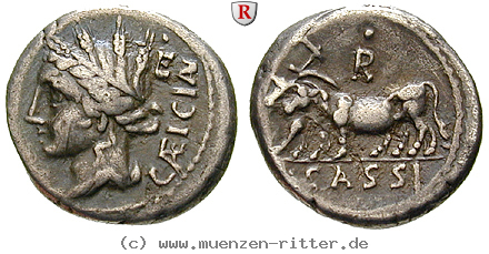 Klicken Sie auf das Bild um es auf Ihrem Rechner zu speichern l-cassius-caecianus-denar/45323.jpg