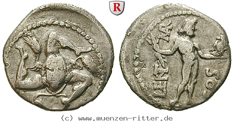Klicken Sie auf das Bild um es auf Ihrem Rechner zu speichern l-cornelius-lentulus-und-c-claudius-marcellus-denar/44754.jpg