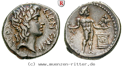 Klicken Sie auf das Bild um es auf Ihrem Rechner zu speichern l-cornelius-lentulus-und-c-claudius-marcellus-denar/77577.jpg