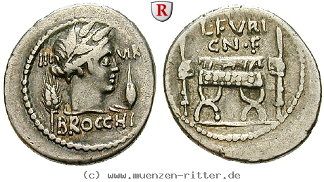 Klicken Sie auf das Bild um es auf Ihrem Rechner zu speichern l-furius-brocchus-denar/45111.jpg