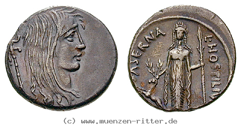 Klicken Sie auf das Bild um es auf Ihrem Rechner zu speichern l-hostilius-saserna-denar/23113.jpg