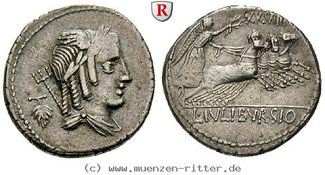 Klicken Sie auf das Bild um es auf Ihrem Rechner zu speichern l-iulius-bursio-denar/101987.jpg