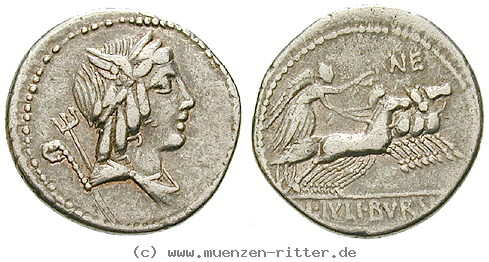 Klicken Sie auf das Bild um es auf Ihrem Rechner zu speichern l-iulius-bursio-denar/43773.jpg