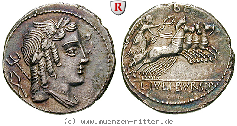 Klicken Sie auf das Bild um es auf Ihrem Rechner zu speichern l-iulius-bursio-denar/86698.jpg