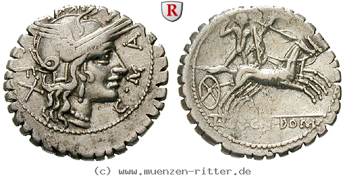 Klicken Sie auf das Bild um es auf Ihrem Rechner zu speichern l-licinius-crassus-und-cn-domitius-ahenobarbus-denar-serratus/75961.jpg