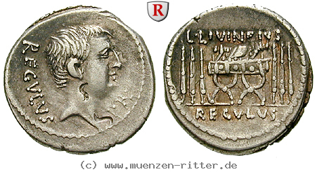 Klicken Sie auf das Bild um es auf Ihrem Rechner zu speichern l-livineius-regulus-denar/94429.jpg