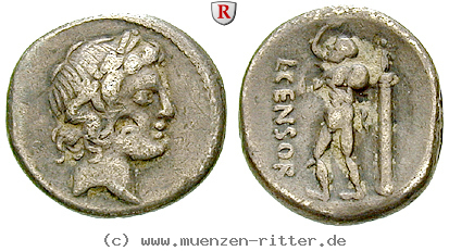 Klicken Sie auf das Bild um es auf Ihrem Rechner zu speichern l-marcius-censorinus-denar/48399.jpg