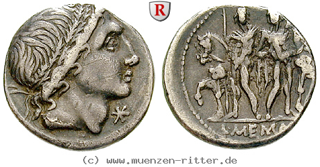 Klicken Sie auf das Bild um es auf Ihrem Rechner zu speichern l-memmius-denar/27009.jpg