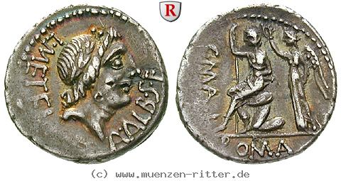 Klicken Sie auf das Bild um es auf Ihrem Rechner zu speichern l-metellus-und-a-albinus-denar/63744.jpg