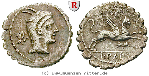 Klicken Sie auf das Bild um es auf Ihrem Rechner zu speichern l-papius-denar-serratus/48852.jpg