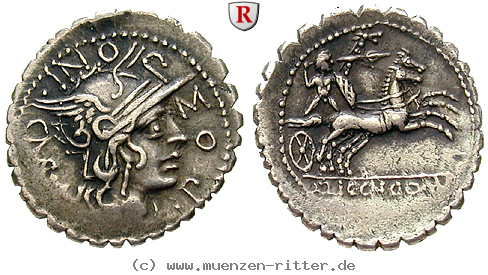 Klicken Sie auf das Bild um es auf Ihrem Rechner zu speichern l-pomponius-denar-serratus/46476.jpg