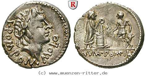 Klicken Sie auf das Bild um es auf Ihrem Rechner zu speichern l-pomponius-molo-denar/45312.jpg