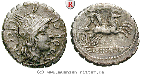 Klicken Sie auf das Bild um es auf Ihrem Rechner zu speichern l-porcius-licinus-denar-serratus/103086.jpg