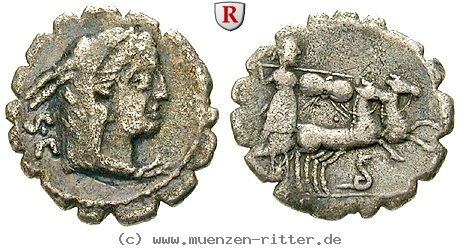 Klicken Sie auf das Bild um es auf Ihrem Rechner zu speichern l-procilius-denar-serratus/48598.jpg