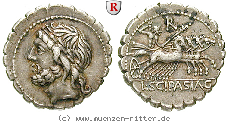 Klicken Sie auf das Bild um es auf Ihrem Rechner zu speichern l-scipio-asiagenus-denar-serratus/46543.jpg