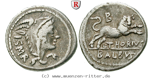 Klicken Sie auf das Bild um es auf Ihrem Rechner zu speichern l-thorius-balbus-denar/69055.jpg