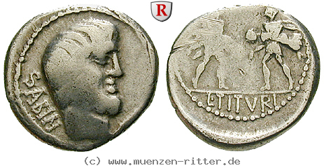 Klicken Sie auf das Bild um es auf Ihrem Rechner zu speichern l-titurius-sabinus-denar/31635.jpg