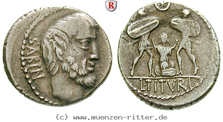 Klicken Sie auf das Bild um es auf Ihrem Rechner zu speichern l-titurius-sabinus-denar/53271.jpg