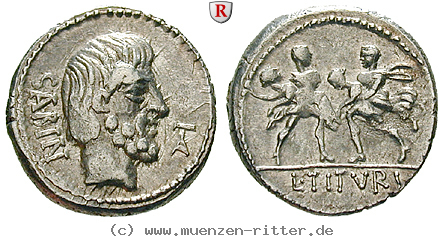 Klicken Sie auf das Bild um es auf Ihrem Rechner zu speichern l-titurius-sabinus-denar/70425.jpg