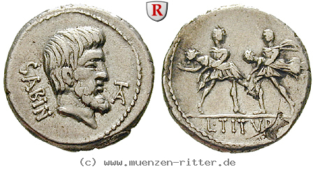Klicken Sie auf das Bild um es auf Ihrem Rechner zu speichern l-titurius-sabinus-denar/96676.jpg