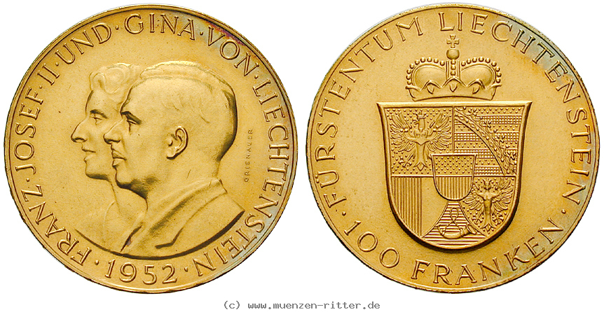 Klicken Sie auf das Bild um es auf Ihrem Rechner zu speichern liechtenstein-franz-josef-ii-100-franken/49722.jpg