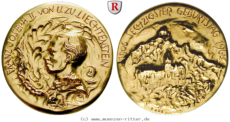 Klicken Sie auf das Bild um es auf Ihrem Rechner zu speichern liechtenstein-franz-josef-ii-goldmedaille/51268.jpg