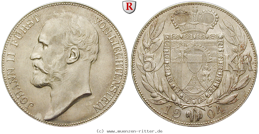Klicken Sie auf das Bild um es auf Ihrem Rechner zu speichern liechtenstein-johann-ii-5-kronen/45009.jpg