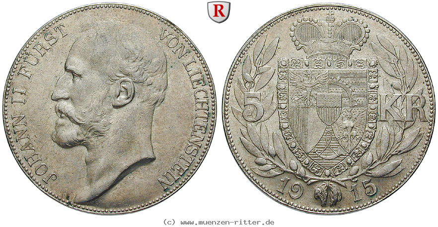 Klicken Sie auf das Bild um es auf Ihrem Rechner zu speichern liechtenstein-johann-ii-5-kronen/97445.jpg