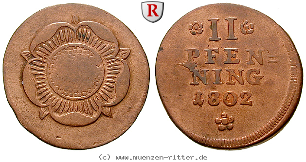 Klicken Sie auf das Bild um es auf Ihrem Rechner zu speichern lippe-grafschaft-paul-alexander-leopold-2-pfennig/31507.jpg