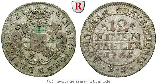 Klicken Sie auf das Bild um es auf Ihrem Rechner zu speichern lippe-grafschaft-simon-august-1-12-taler/31505.jpg