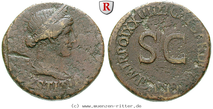 Klicken Sie auf das Bild um es auf Ihrem Rechner zu speichern livia-frau-des-augustus-dupondius/52023.jpg