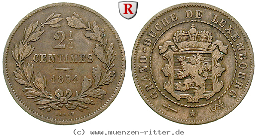 Klicken Sie auf das Bild um es auf Ihrem Rechner zu speichern luxemburg-willem-iii-der-niederlande-2-1-2-centimes/62917.jpg