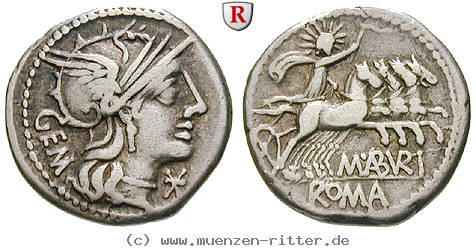 Klicken Sie auf das Bild um es auf Ihrem Rechner zu speichern m-aburius-geminus-denar/77647.jpg