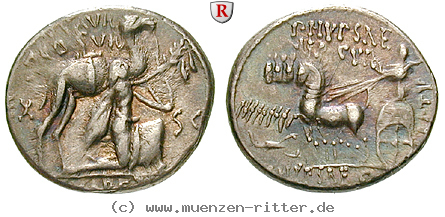 Klicken Sie auf das Bild um es auf Ihrem Rechner zu speichern m-aemilius-scaurus-und-pub-plautius-hypsaeus-denar/50070.jpg