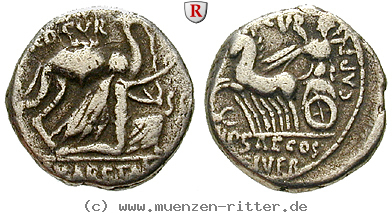 Klicken Sie auf das Bild um es auf Ihrem Rechner zu speichern m-aemilius-scaurus-und-pub-plautius-hypsaeus-denar/92539.jpg