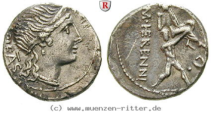 Klicken Sie auf das Bild um es auf Ihrem Rechner zu speichern m-herennius-denar/45629.jpg
