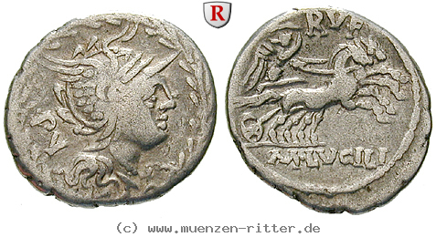 Klicken Sie auf das Bild um es auf Ihrem Rechner zu speichern m-lucilius-rufus-denar/100719.jpg