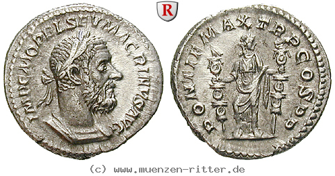 Klicken Sie auf das Bild um es auf Ihrem Rechner zu speichern macrinus-denar/77579.jpg