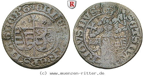 Klicken Sie auf das Bild um es auf Ihrem Rechner zu speichern magdeburg-bistum-ernst-von-sachsen-1-2-groschen/30200.jpg