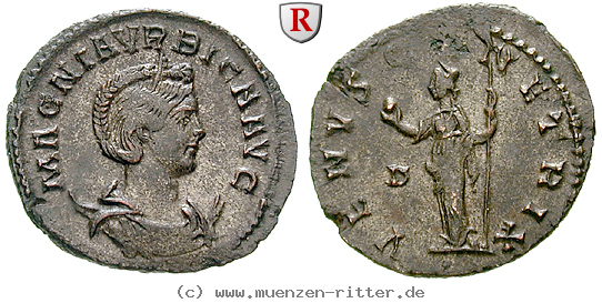 Klicken Sie auf das Bild um es auf Ihrem Rechner zu speichern magnia-urbica-frau-des-carinus-antoninian/83989.jpg