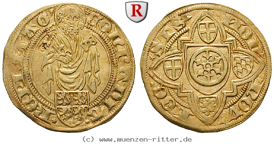 Klicken Sie auf das Bild um es auf Ihrem Rechner zu speichern mainz-bistum-konrad-iii-von-dhaun-goldgulden/37589.jpg