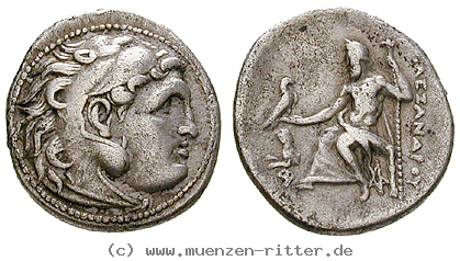 Klicken Sie auf das Bild um es auf Ihrem Rechner zu speichern makedonien-alexander-iii-der-grosse-drachme/15287.jpg