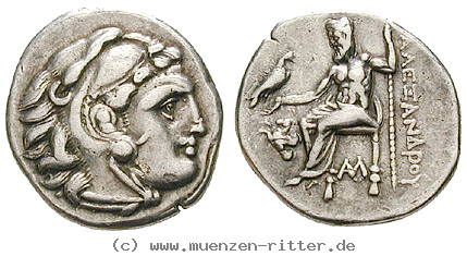 Klicken Sie auf das Bild um es auf Ihrem Rechner zu speichern makedonien-alexander-iii-der-grosse-drachme/19133.jpg