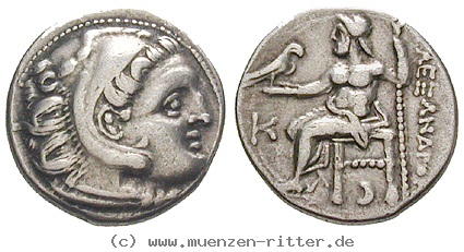 Klicken Sie auf das Bild um es auf Ihrem Rechner zu speichern makedonien-alexander-iii-der-grosse-drachme/20246.jpg