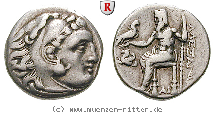 Klicken Sie auf das Bild um es auf Ihrem Rechner zu speichern makedonien-alexander-iii-der-grosse-drachme/23152.jpg