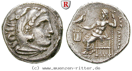 Klicken Sie auf das Bild um es auf Ihrem Rechner zu speichern makedonien-alexander-iii-der-grosse-drachme/25842.jpg