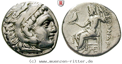 Klicken Sie auf das Bild um es auf Ihrem Rechner zu speichern makedonien-alexander-iii-der-grosse-drachme/32127.jpg